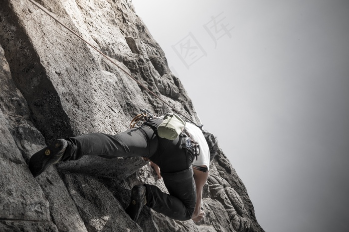 攀岩，健身，运动，悬崖，山