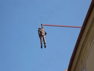 布拉格，雕塑，人