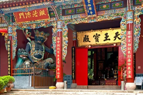 中国,昆明,西山,庙宇 中国,昆明,西山,庙宇