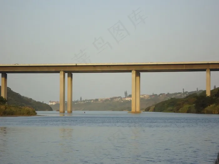 桥，水，江，蓝色，户外，旅行，连接