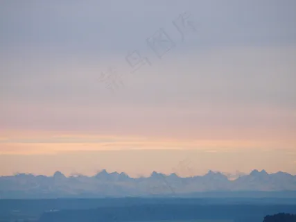 全景,高山,Morgenstimmung,日出,山 全景,高山,Morgenstimmung,日出,山
