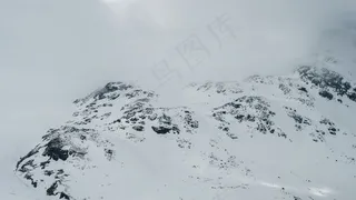 山，雪，高峰，冬天，首脑会议，性质，冷