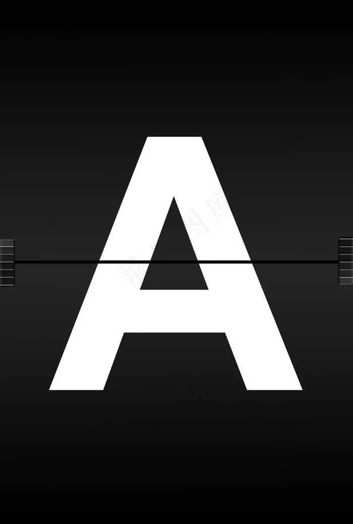字母，美国广播公司，字母表，日记字体，机场