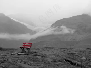 瑞士，瓦莱州，山脉