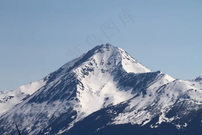 山，阿拉斯加，景观，荒野，风景