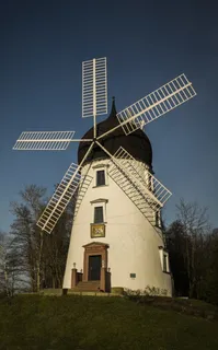 磨,Gifhorn,风车,天空,草,树木 磨,Gifhorn,风车,天空,草,树木