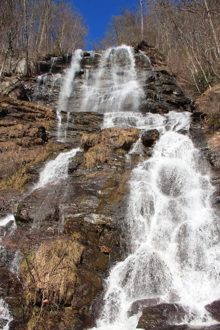 阿米卡洛拉瀑布，瀑布，佐治亚州，美国，自然