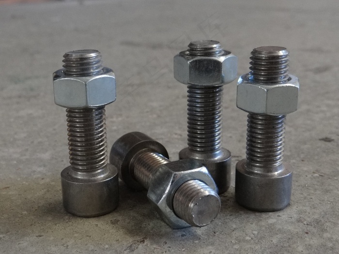 螺丝，车间，细节，金属