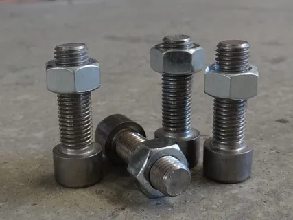 螺丝，车间，细节，金属