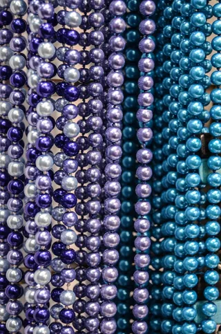 项链，花冠，模型，饰品，蓝色