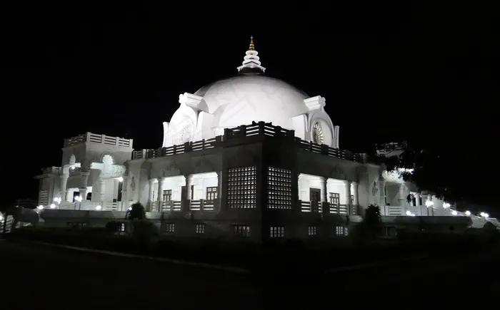 佛陀维哈尔，夜景，古尔巴加，卡纳塔克邦，印度