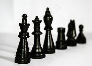 国际象棋，数字，黑色，等级制度，国王，女士，赛跑者