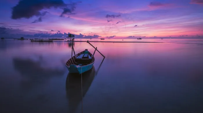acoustic chillout,木船,飞机,天空,轮船,海上日落划艇