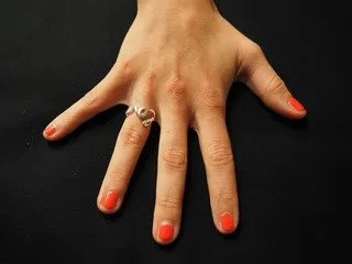 戒指，指环，银，珠宝，爱情，手