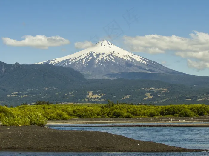 火山，比利亚里卡，Rucapillan，自然，景观