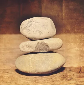 石头，石塔，塔，石桩，关闭，平衡