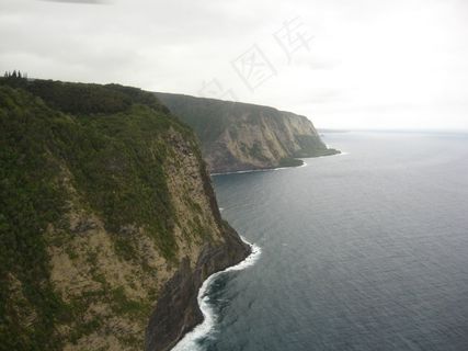薄雾，雾，悬崖，海洋，大海，天空，水，岩