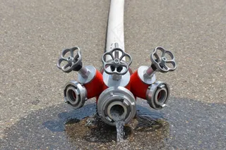 删除运动，软管，消防，消防水带，适配器，删除