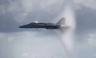 声屏障，海军喷气机，超音速，飞机