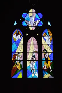 教堂，玻璃，教堂的窗户，多彩，基督教