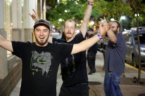 人，男孩，乐趣，快乐，帕里，酷，城市，街