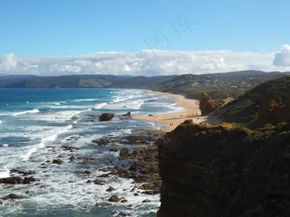 海岸，岩石，大洋路，澳大利亚海岸线