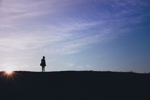 女孩,剪影,Sunset,褪色的光线,女性,女子 女孩,剪影,Sunset,褪色的光线,女性,女子