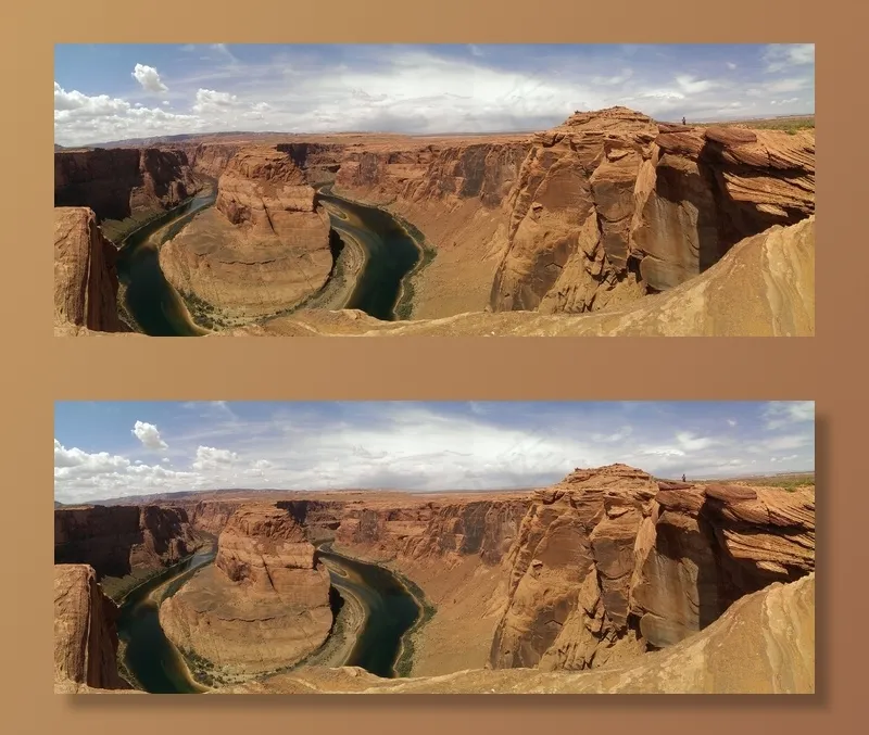 马蹄弯，弯，河，马蹄形，岩，峡谷