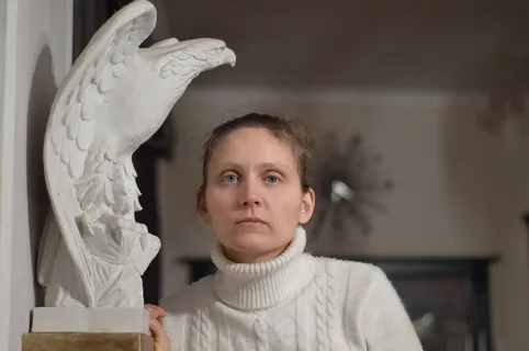 女人，人，肖像，情感