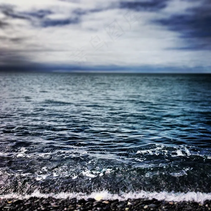 海洋,湖泊,天空,图画,江河,海天空海岸云