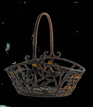 Png，水果盘，铜，金属，篮子，氧化