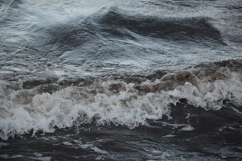波罗的海,海,波,喷雾 波罗的海,海,波,喷雾