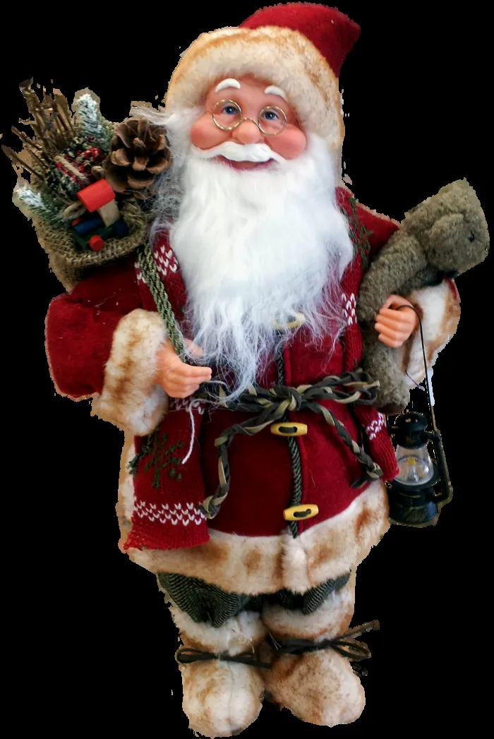 圣诞老人，尼古拉斯，圣诞老人，图，红色