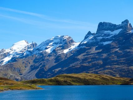 山脉，高山首脑会议，Bergsee，高山