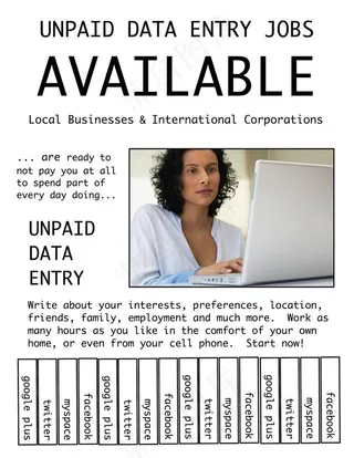 Trevor Blake：无偿数据输入