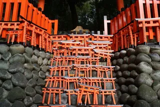 寺庙，石头，远东，支柱，老，高文化