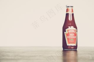 番茄酱，红色，番茄酱番茄酱，炸薯条