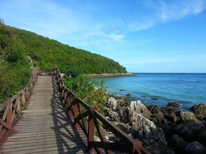 海，海洋，泰国，海滩，水，性质，夏天