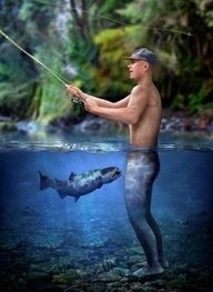 去钓鱼