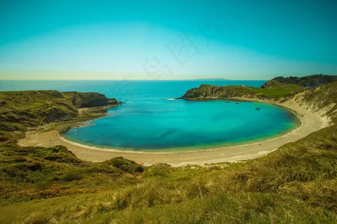拉尔沃思湾,海洋,大海,国家,湾,多塞特郡 拉尔沃思湾,海洋,大海,国家,湾,多塞特郡