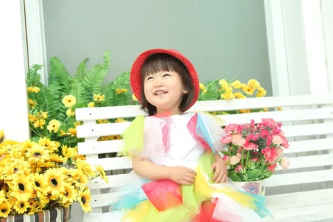 肖像，孩子，家庭