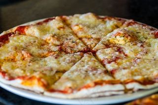 披萨,馅饼,面包,商店商场,烧饼,大蒜比萨