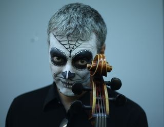 音乐，乐器，绳索，小提琴，声音，大提琴，摆姿势