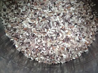 大米，黑米，糯米，烹饪，锅，粮食