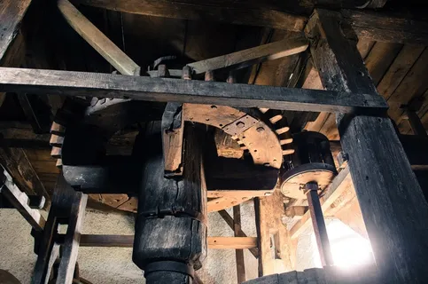 磨，风车，老风车，纪念碑