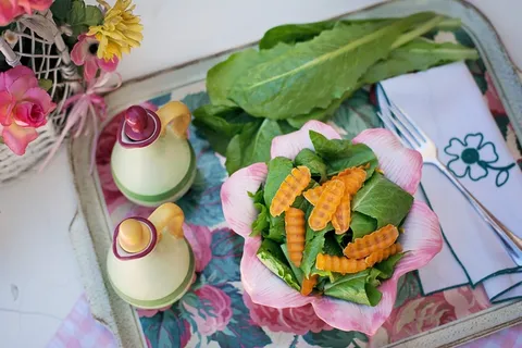 沙拉，夏天，蔬菜，蔬菜，生菜夏季午餐