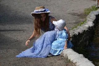 儿童，纯真，服装，历史