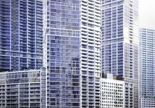 迈阿密，摩天大楼，市中心，美国，迈阿密市中心