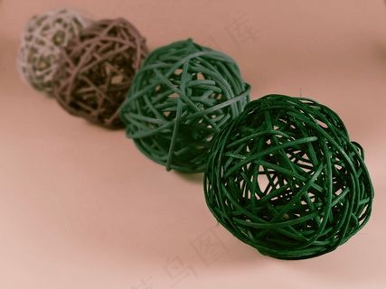 球，多彩，编织物，背景