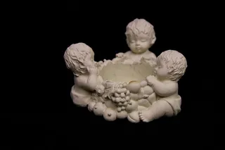 艺术，陶瓷，无花果，天使